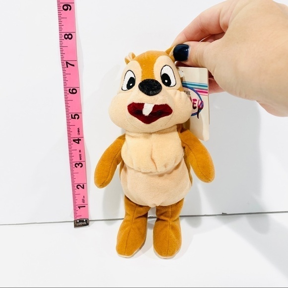 NWT Disney’s Chip 7” Bean Bag Plush - Picture 2 of 8